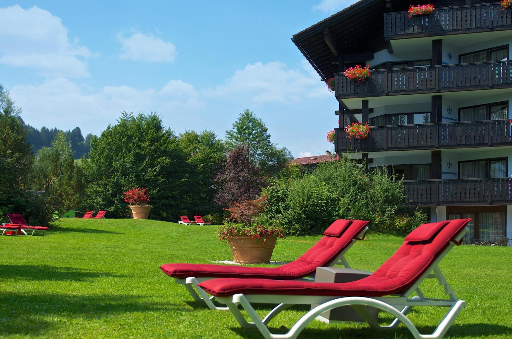 Alpin & Wellness Resort Hotel Ludwig Royal Oberstaufen Exteriör bild